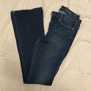 7 For All Mankind Dark Indigo Women's Flare Jeans
